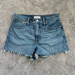 Madewell Blue Jean Shorts